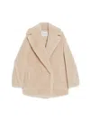 Max Mara Tailored Jacket Double-breasted Front In Beige