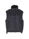 Max Mara Sleeveless Padded Jacket In Blue