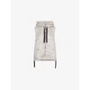 Max Mara Cube Womens Beige Greengo Hooded Shell Gilet In Gray