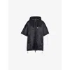Max Mara The Cube Womens Black Greenci Hooded Shell Jacket In Black