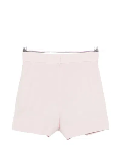 Max Mara Cuffed Shorts In Neutral