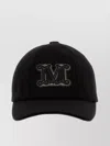 Max Mara 'curved Brim Six-panel Cap For Ventilation'