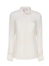 Max Mara Curved Hem Long-sleeved Shirt