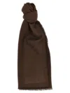 Max Mara Fringed Edges Stole Soft Texture