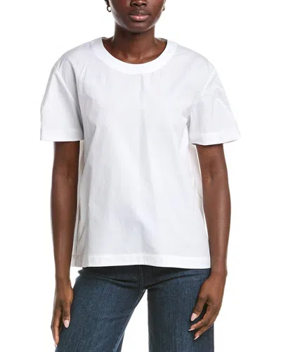 Max Mara Dahlia Poncho Top In White
