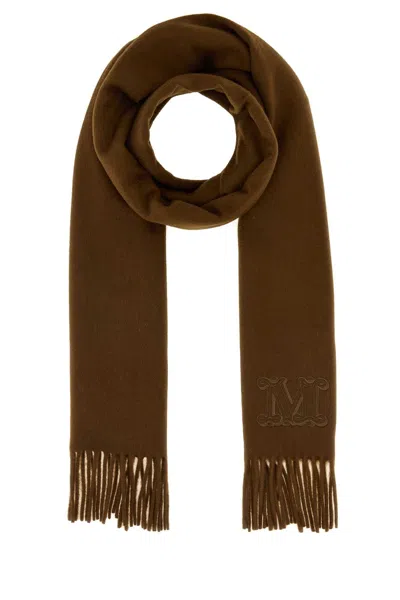 Max Mara Dalia Cashmere Scarf In Yellow