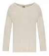 Max Mara Dandy Beige Crewneck Sweater