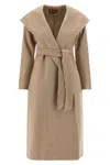 Max Mara Danton Coat In Brown