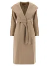 Max Mara Danton Coat In Neutral