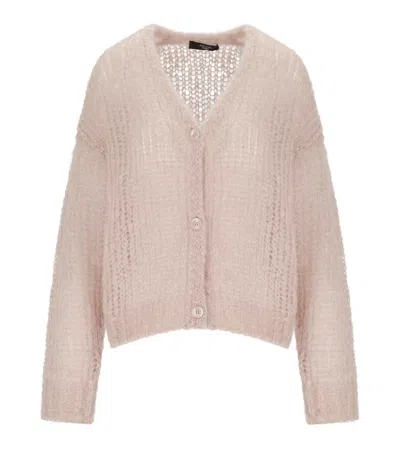 Max Mara Danza Pink Cardigan