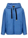Max Mara Long-sleeved Cotton Clothes In Blue