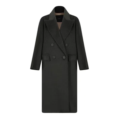 Max Mara Courregès White Utility Vest With Pockets In Green