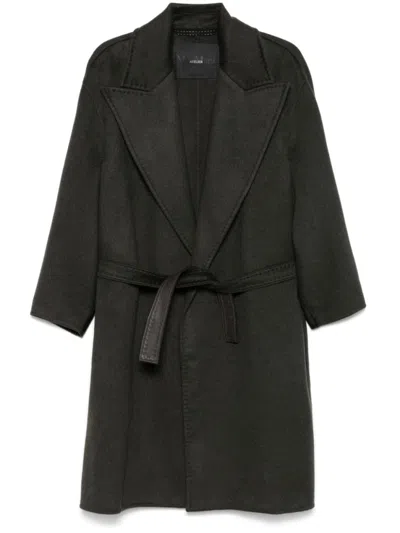 Max Mara Dark Green Valle Coat