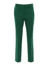 Max Mara David Long Trouser In Green