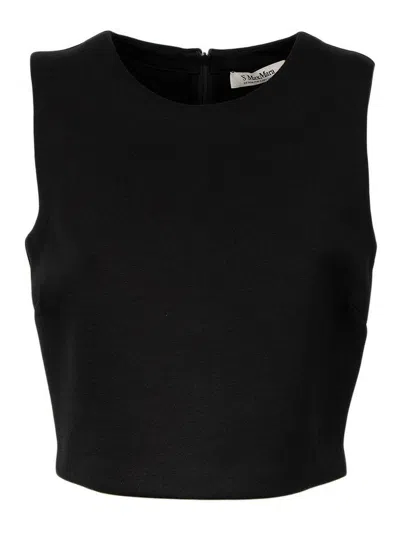 Max Mara Armida1234 Top In Black