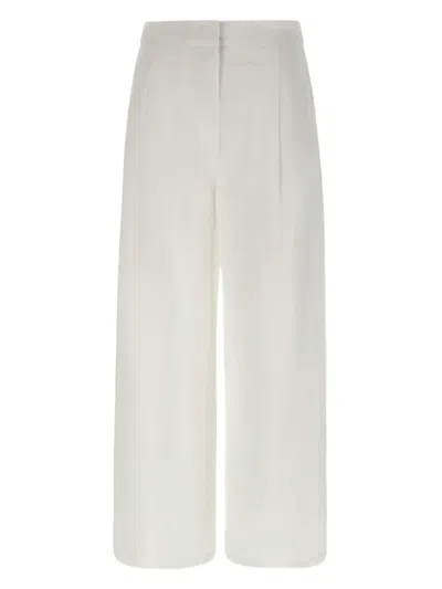 Max Mara Dazzy Trousers In White