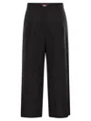 Max Mara Dazzy Wide Leg Trousers In Black
