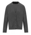 Max Mara Weekend Decano Grey Twin Set In Gray