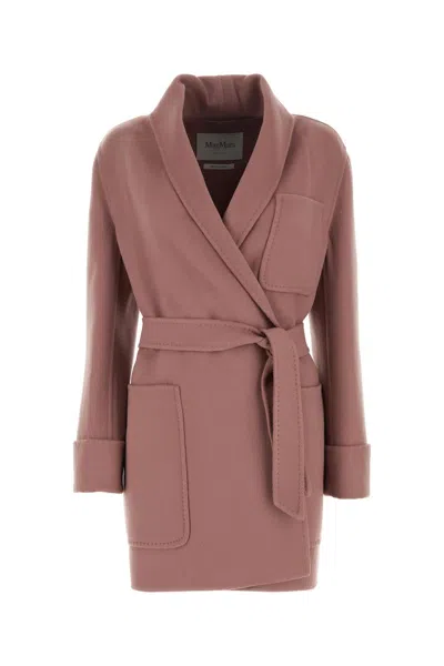 MAX MARA DECONSTRUCTED JACKET IN WOOL AND CASHMERE