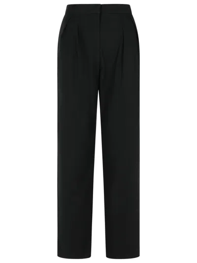 MAX MARA MAX MARA DEDE CARROT' BLACK COTTON PANTS WOMEN
