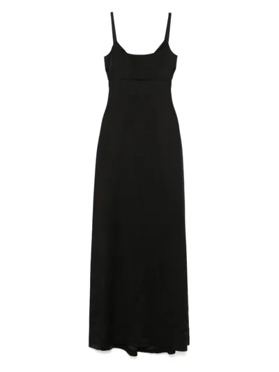Max Mara Dede Maxi Dress In Black