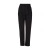 Max Mara Dede Straight Leg Pants In Black