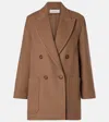 Max Mara Coats Brown In Brown