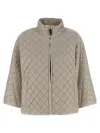 Max Mara The Cube Down Jacket In Gray