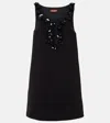 Max Mara Delis Mini Dress In Schwarz