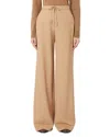 Max Mara Denaro Wide Len Pants In Neutral