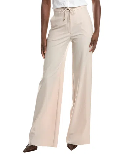Max Mara Denaro Wool-blend Long Trouser In Neutral