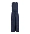 Max Mara Denim Denise Jumpsuit In Blue