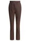 Max Mara Denim-effect Cotton Trousers