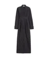 Max Mara Maxmara Women Aller - Denim-effect Chemise Dress In Black