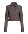 Max Mara Denim Jacket In Brown
