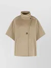 Max Mara Derrik Beige Cashmere Cape In Neutral