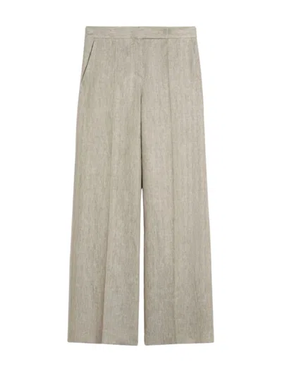 Max Mara Desert Trousers In Sand