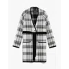 Max Mara Destino Wool Cardigan In Black