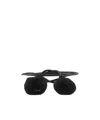 Max Mara Detachable Thin Belt In Black