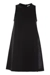 Max Mara Didone - Technical Mesh Flare Dress