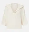Max Mara Didy Knitted Cotton-blend Shirt