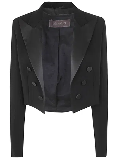 Max Mara Diletta Cropped Smoking Jacket