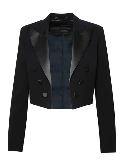 Max Mara Diletta Jacket In Black