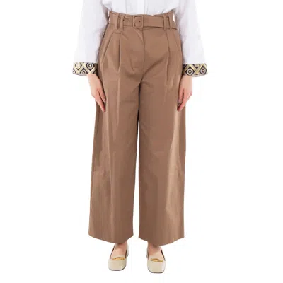 Max Mara Dina Wide-fit Gabardine Trousers