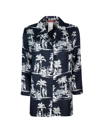 MAX MARA DIONIGI ALL-OVER PATTERNED SHIRT