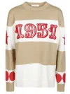 Max Mara Dirce Jersey 1951 Stripes Sweater In Multi