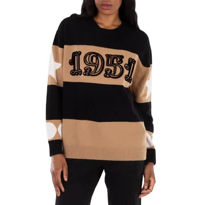 Max Mara Dirce Oversized Wool And Cashmere Jumper In Multi