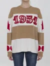 Max Mara Dirce 1951-motif Striped Jumper In Multi