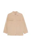 Max Mara Disco Jacket In Neutral