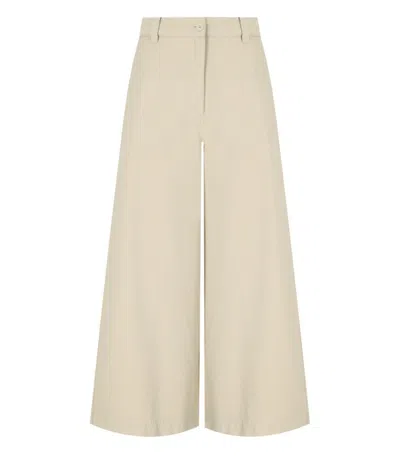 Max Mara Disco Sabbia Wide Leg Jeans